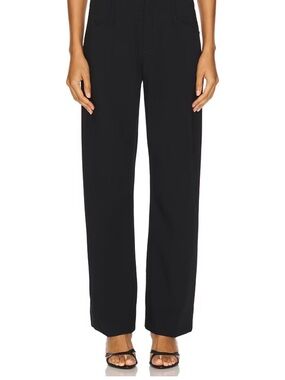 Revolve House of Harlow Women's Black Wide-Leg dress Pants